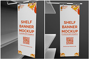 POSM Store Shelf Banner Mockup, an Advertising Mockup by Shocky Design Studio (Thumbnail 2 of 3)
