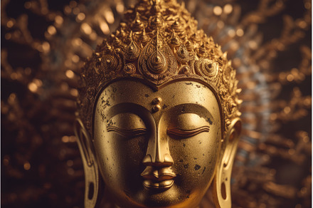 Buddhist ornament mandala Buddha, an Arts & Entertainment Photo by Ylivdesign