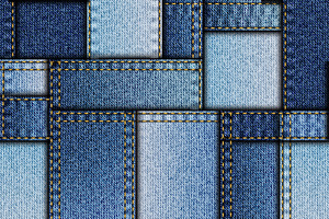 Seamless Denim Patterns