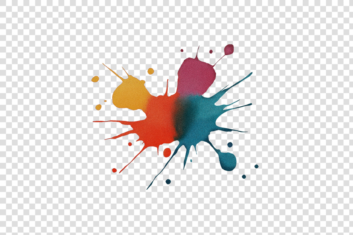Isolated Watercolor Blots, a Decorative Illustration by BazziBa♥ (Photo 2 of 9)