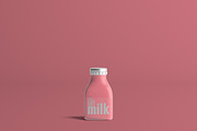 [-33%] Milk Bottle Mock-Up Bundle #1, a Packaging Mockup by AY Mock-Ups (Thumbnail 15 of 17)
