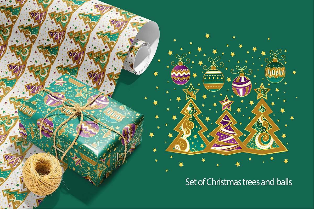 Christmas Vector Mega Bundle, a Seasonal Illustration by Marina.Markizova (Photo 3 of 9)