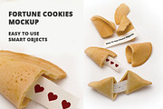 Fortune Cookie Mockup, a Mockup by MHLY (Thumbnail 1 of 4)
