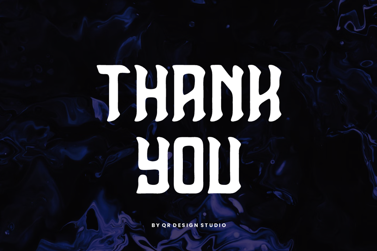 Brayes Sughoy - Experimental Font, a Blackletter Font by QR Design Studio (Photo 7 of 7)