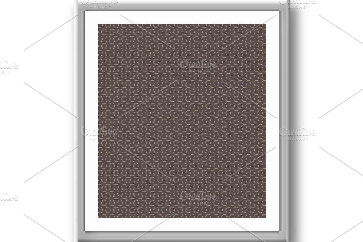 Seamless Geometric Vector Background, an Illustration by FineArtStudio (Photo 3 of 3)