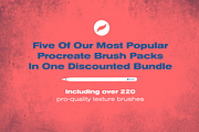 Procreate Texture Brush Bundle, a Brush Add-On by True Grit Texture Supply (Thumbnail 2 of 27)