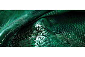 Green Snake Skin Texture Close-Up, an Animal Photo by piter.goskov