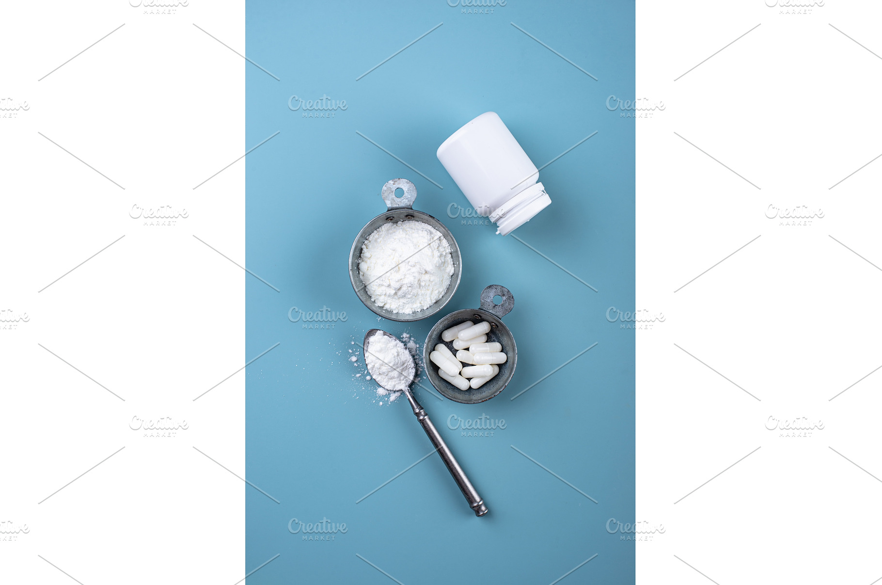 Collagen powder and pills. Healthy, a Health & Medical Photo by Yulia Furman