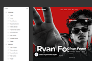 Ryan Foster - Personal Portfolio, a Landing Page Template by SLAB! Design (Thumbnail 2 of 5)