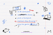 KIDSNOTE. Different Fonts Set +EXTRA, a Symbol Font by Luxfont (Thumbnail 2 of 9)