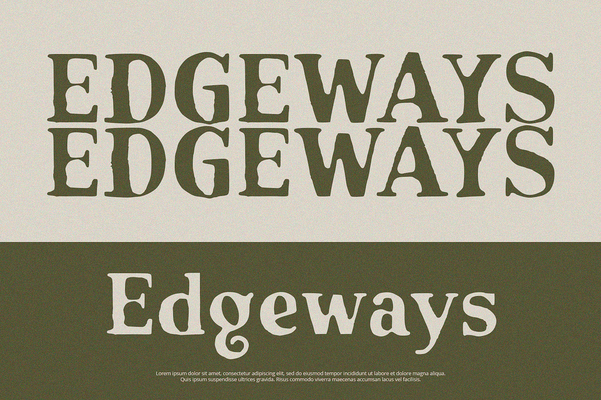 Stoneforge - Serif Font, a Font by Alpaprana (Photo 3 of 11)