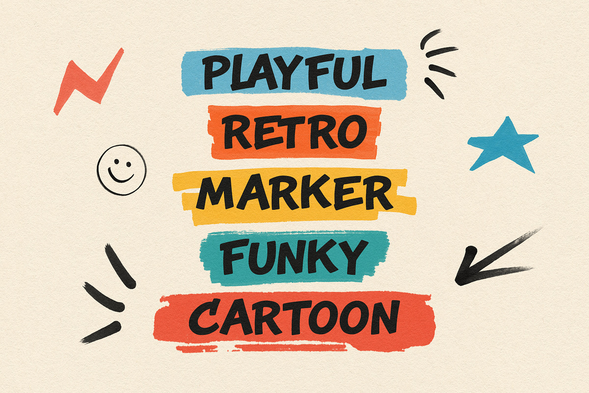 Chetabi Playful Bold Display Font, a Sans Serif Font by Maulana Creative (Photo 3 of 7)