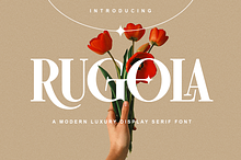 Rugola - Modern Luxury Font