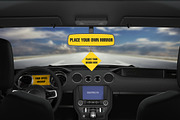 6 Car air freshener Mockup Aroma, a Merchandise Mockup by GraphicVil (Thumbnail 9 of 11)