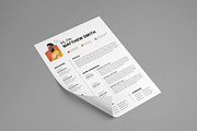 Modern and Clean Resume CV Template, a Resume Template by PixelStudio (Thumbnail 5 of 7)