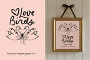 Black Coquette Swan and Bow Bundle, an Object Illustration by bron.alexander (Thumbnail 4 of 8)