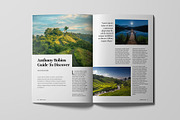 Travel Magazine Template, a Magazine Template by xtratimebd (Thumbnail 3 of 11)