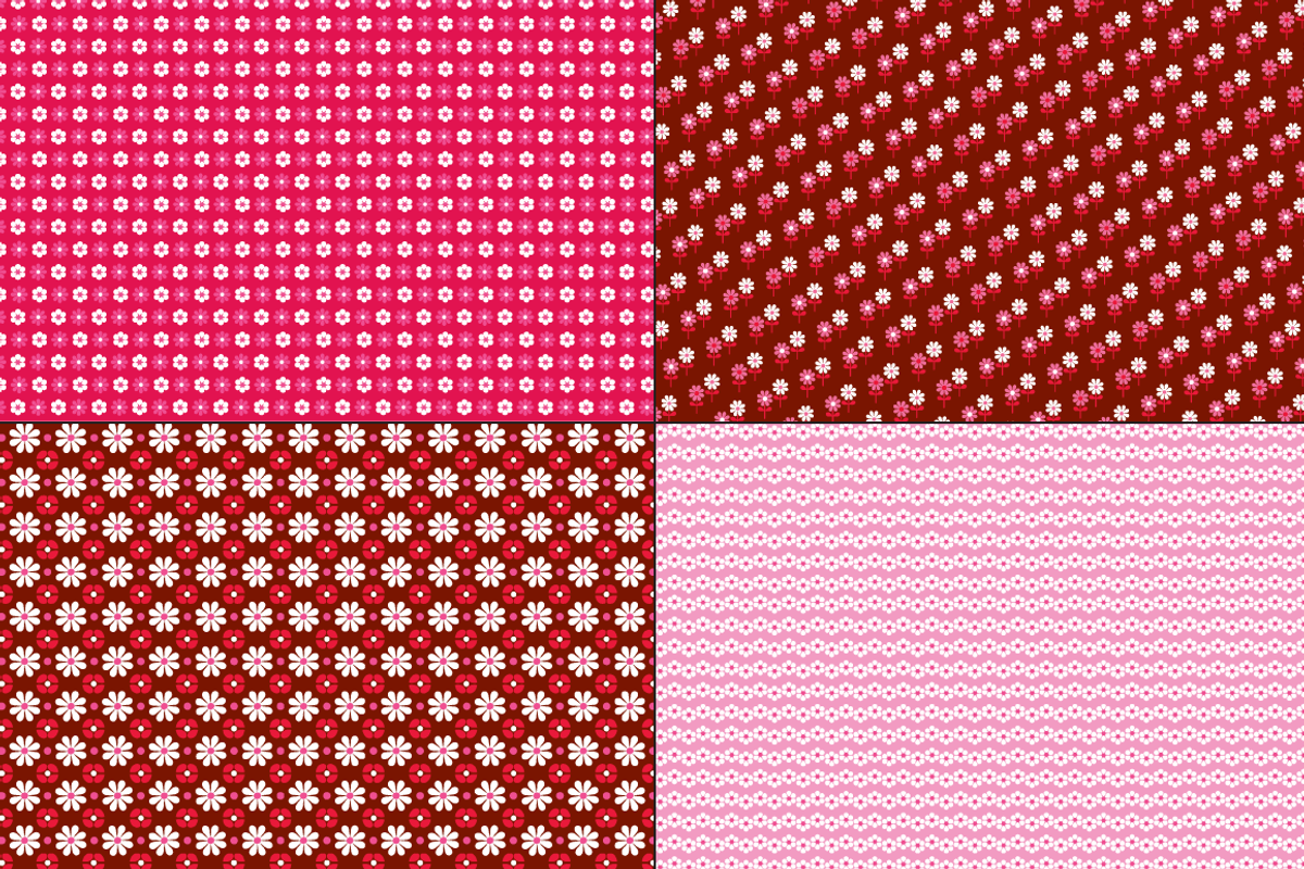 Valentine Hearts, Borders & Patterns preview 2