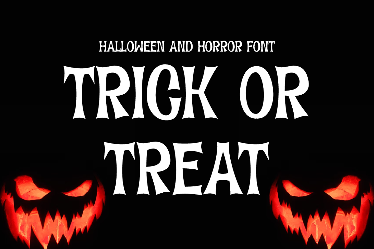 Tinokpa - Halloween Font, a Blackletter Font by QR Design Studio (Photo 4 of 11)