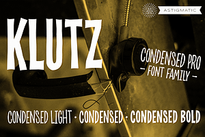 Klutz Condensed Pro Family