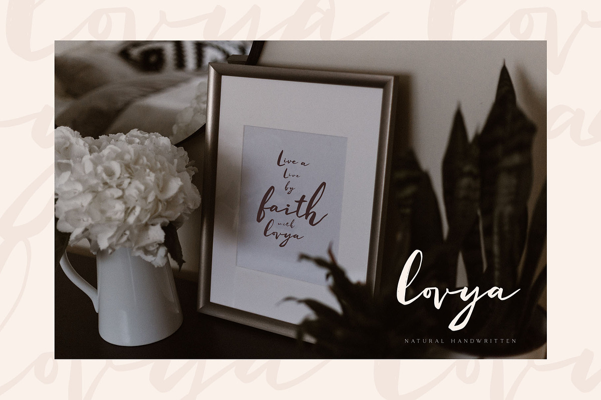 Lovya - Natural Handwritten Script preview 6