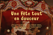 Petit Carnaval Soft Circus Serif, a Serif Font by Struvictory.art (Thumbnail 8 of 9)