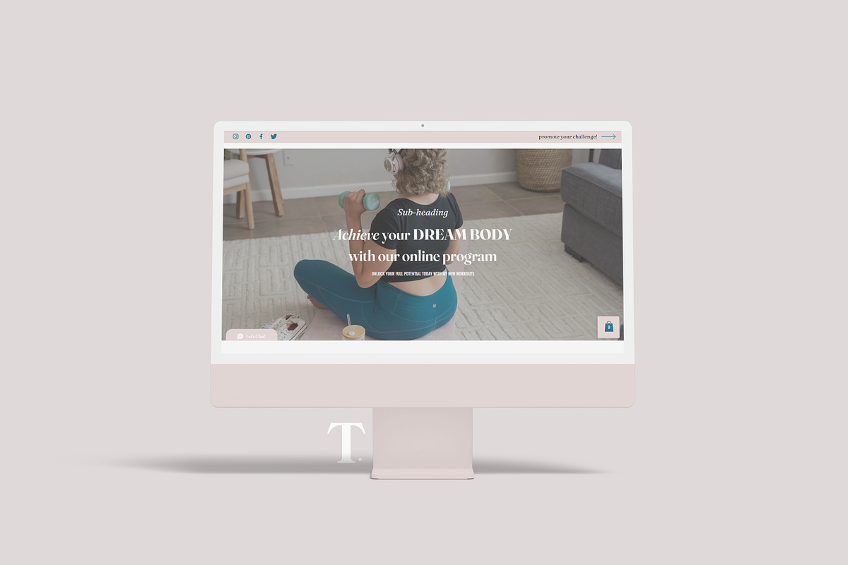 EverCoach Wix Website Template, a Wix Template by Girl Boss From Home (Photo 5 of 7)