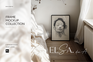 ELSA Din A | Frame Mockup Collection