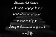 Dortmund, a Script Font by Zaenal Studio (Thumbnail 5 of 13)