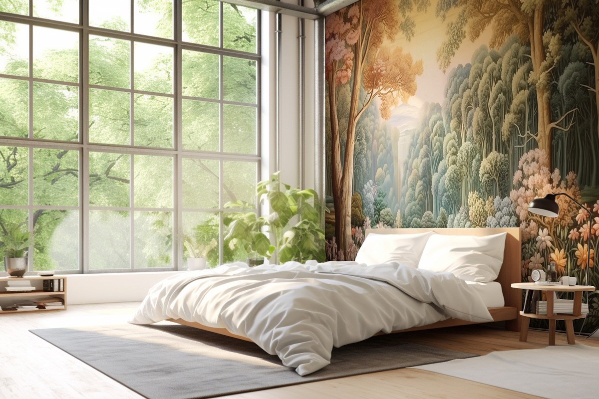 Tropical Plants Landscape Wallpaper, a Wallpaper Graphic by Muzi pear studio (Photo 9 of 12)