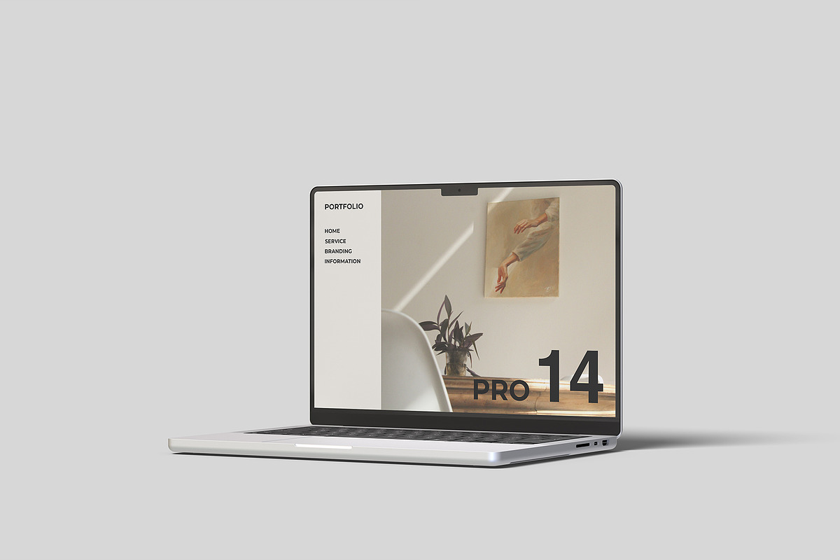 MacBook Pro 14 Mockup, a Mac Mockup by graphicpages (Photo 7 of 15)