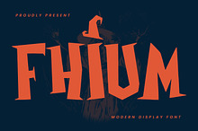 Fhium Modern Display Font