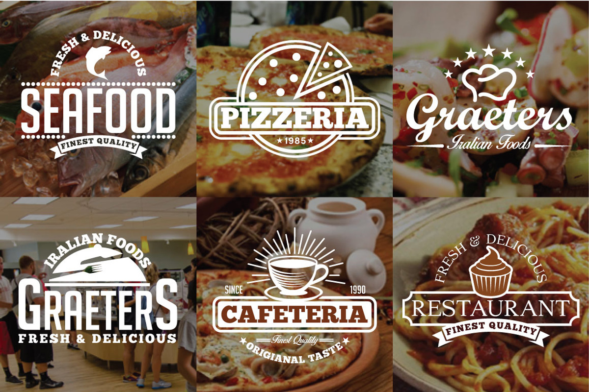 60 Vintage Badges and Logos Bundle, a Branding & Logo Template by shazi (Photo 9 of 21)