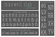 Maxwell Slab Intro Sale, a Slab Serif Font by Kimmy Design (Thumbnail 4 of 5)