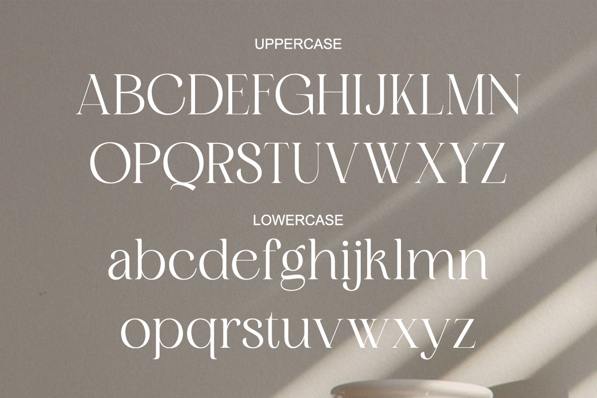 Silkydusk - Luxury Modern Serif Font, a Serif Font by Qweera Studio (Photo 11 of 12)