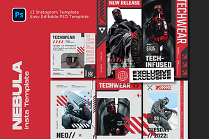 Nebula Techwear Instagram Kit