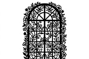 50 Floral French Window Ornament, a Decorative Illustration by Amazin_art (Thumbnail 15 of 29)
