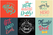 Father's Day Hand Lettering Set, an Illustration by 5August Art (Thumbnail 2 of 7)