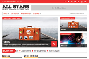 ALLSTARS- Modern Responsive Magazine