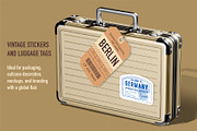 Vintage Travel Ticket & Stamp Pack, an Object Graphic by Lettering_Logo (Thumbnail 7 of 7)