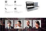 Intellect Responsive One Page Theme, a Landing Page Template by IceTemplates (Thumbnail 2 of 3)