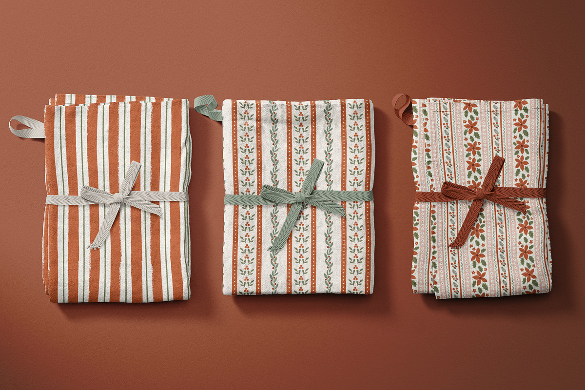 Traditional Christmas patterns, a Pattern Graphic by Cozy pattern shop (Photo 5 of 13)
