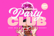 Nineties Party Club | Retro Font Duo