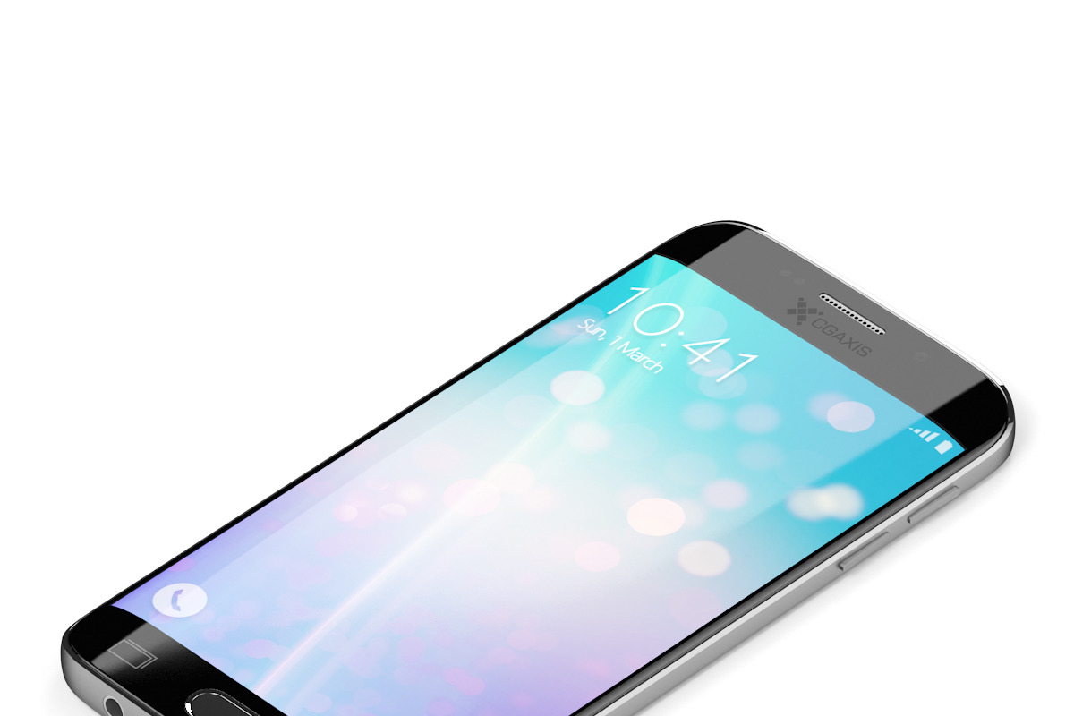 Black smartphone, an Object 3D Model by CGAxis (Photo 11 of 12)