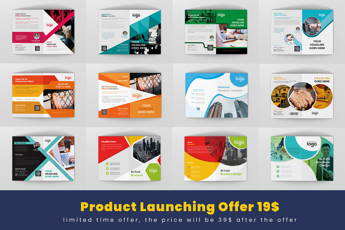 50+ Bi Fold Brochure Design, a Brochure Template by ZAAS (Photo 4 of 5)