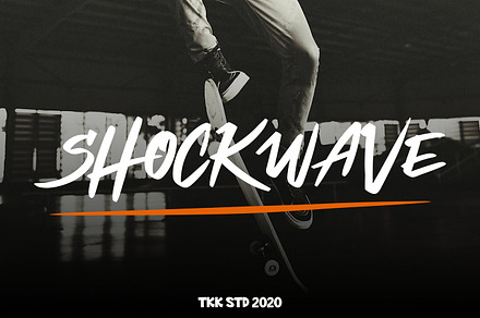 Shockwave - Graffiti Font, a Script Font by tokokoo