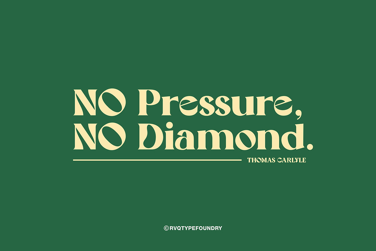 Yowa typeface, a Serif Font by Rvq Type Foundry (Photo 2 of 4)
