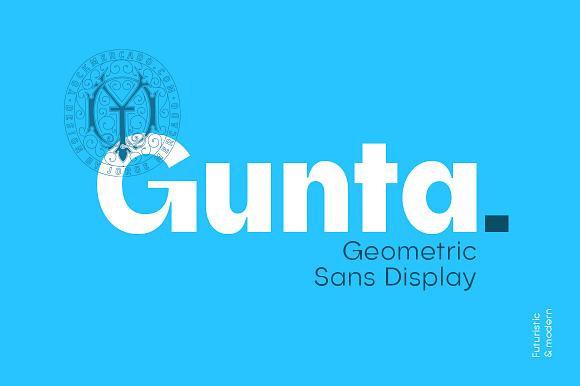 Gunta Variable Font preview 8
