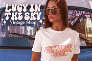 Psychedelic Bubble 70s Font, a Font by Dear Darling Design (Thumbnail 4 of 8)