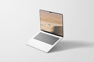 Macbook Pro & Clay Mockup